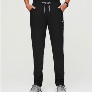 Black FIGS Yola Scrub Pants (XS/P)
